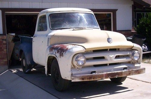 1953 ford pickup..running project