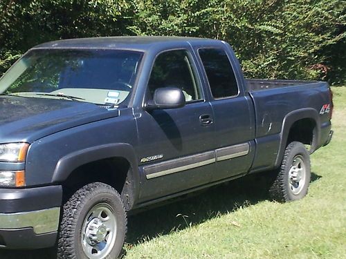 2006 chevrolet lt 2500hd extended cab 4x4
