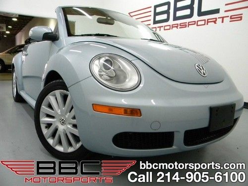 2009 volkswagen new beetle convertible s automatic clean carfax