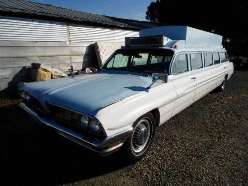 1961 pontiac catalina limousine armbruster/stageway airporter station wagon