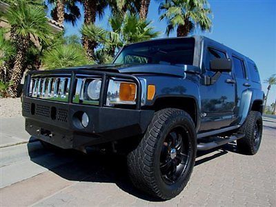 2006 hummer h3 sport ultility 4x4 low miles all wheel with 33 inch no reserve!