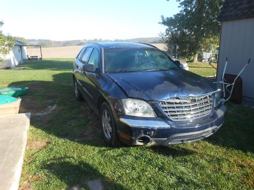 2004 chrysler pacifica blue 4-door suv 3.5l 145000 miles located in 17003