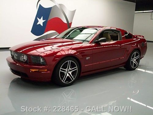 2006 ford mustang gt automatic leather spoiler 18&#039;s 92k texas direct auto
