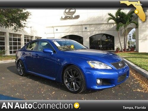 Lexus is f with gps navigation manufacturer certified 3 yr / 100k miles