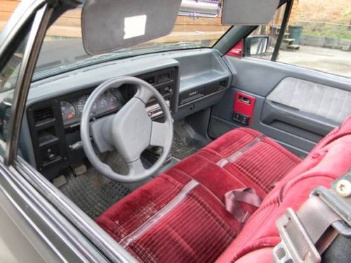 Purchase Used Convertible 1989 Dodge Dakota Sport Standard