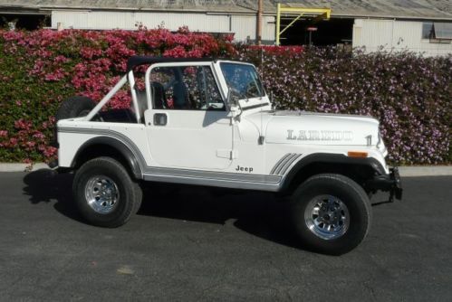 1985 jeep cj 7 laredo 4x4 automatic