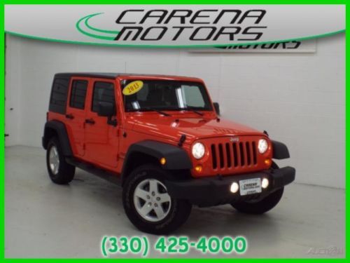 Free carfax $$ we finance $$ rock lobster red 6 cyl factory warranty 2013