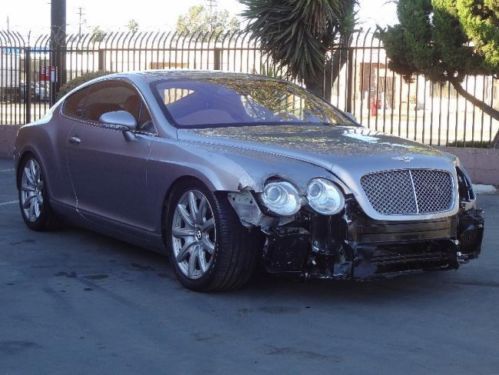 2005 bentley continental gt coupe damaged salvage v12 engine loaded wont last!!