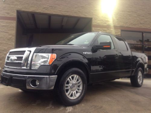 2009 ford f-150 lariat, 5.4l, nav, leather, sunroof, sync, 1 owner, sony radio