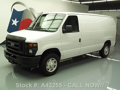 2013 ford e-150 cargo van 4.6l v8 automatic only 35k mi texas direct auto