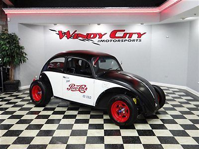 1968 volkswagen beetle rat rod custom pepsi cola show car absolutely must see!!!