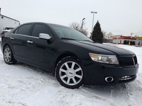 2007 lincoln mkz_awd_navi_moon_htd &amp; cld leather_rebuilt salvage_no reserve !!!