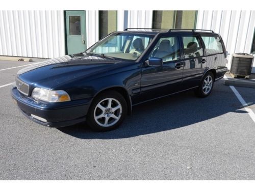 1999 volvo v70 glt automatic 4-door wagon no reserve non smoker leather cd a/c