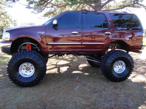 2000 ford expedition xlt 4x4 lifted monster show truck florida beauty 46&#034; claws