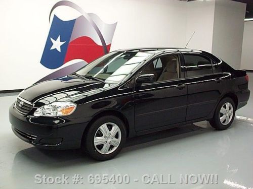 2006 toyota corolla ce 5-speed cd audio only 58k miles texas direct auto