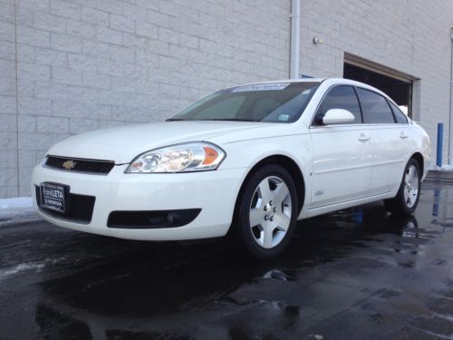 08 chevy impala ss leather heated seats cd 8 cylinder engine spoiler alloys