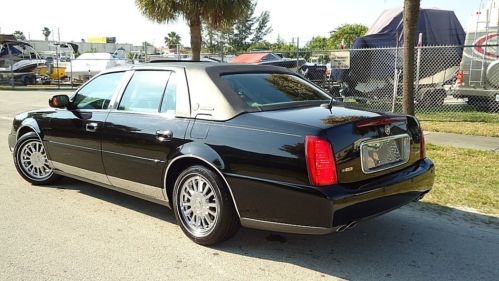 2005 cadillac deville dhs talisman edition , black with moonroof !!
