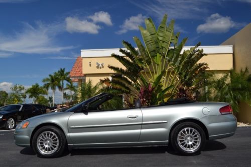 Florida convertible touring leather suede seats cd changer automatic carfax cert