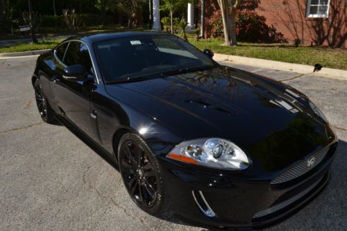 2010 jaguar xkr supercharged beast. 510hp triple black 27k miles