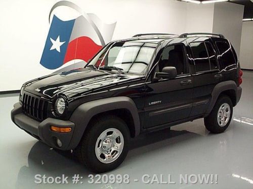 2004 jeep liberty sport 4x4 auto cruise control 47k mi texas direct auto