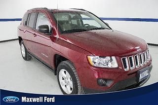 12 jeep compass sport 4x2, 2.4l 4 cylinder, auto, cloth,pwr equip,cruise,1 owner
