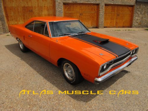 1970 road runner real six pac v code bucket seats rally gauges disc nice
