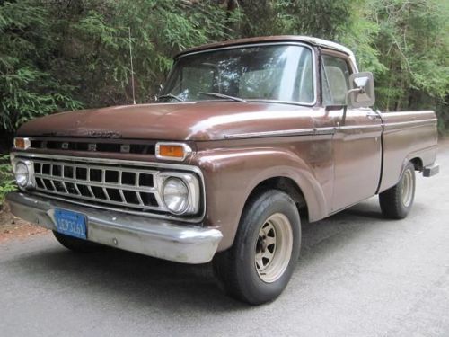 1965 shortbed fleetside- pickup truck- california survivor- patina