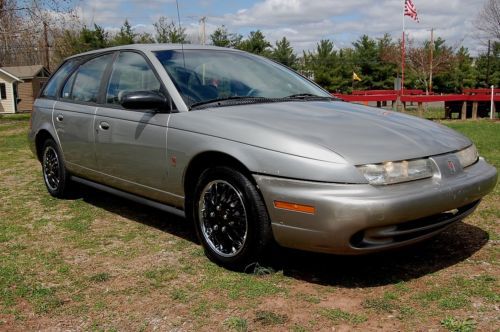 No reserve 1997 saturn sl ii  wagon, twin cam 16v 4 cyl engine, auto trans, cd