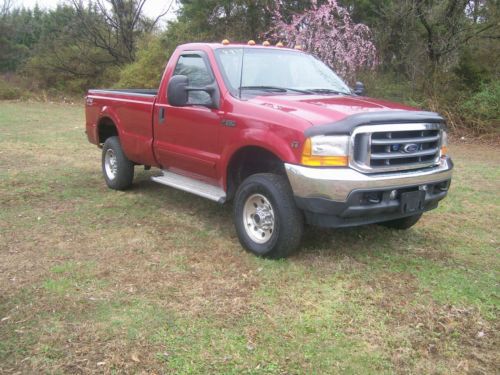 2001 ford f-250 super duty  v-8 5 speed manual 4x4