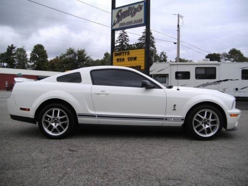2007 ford mustang shelby gt500 6 speed manual coupe 5.4 supercharged low mileage
