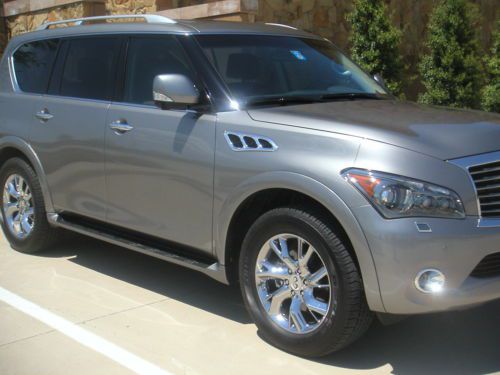 2012 infinity qx56 with theater pkg. and only 4,400 miles
