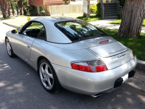 2001 porsche carrera 911 996 hard top convertible only 39 k miles one owner car