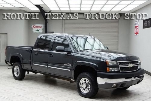 2005 chevy 2500hd diesel 4x4 lt heated leather bose crew 1 texas owner