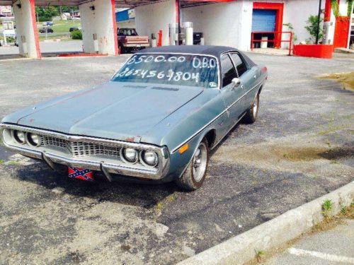 1972 dodge coronet custom 4 door sedan rare!!!