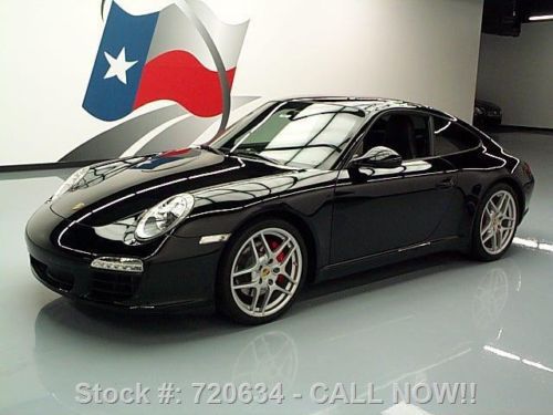 2009 porsche 911 carrera s 6-speed sunroof nav 19&#039;s 27k texas direct auto