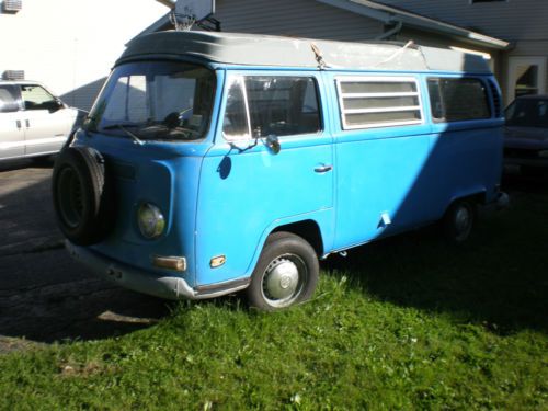 1971 vw bus made in germany.popup westfalia kombi.t2 model 231 needs new hippie!