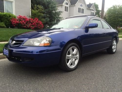 Acura cl type s coupe clean carfax low miles blue mint