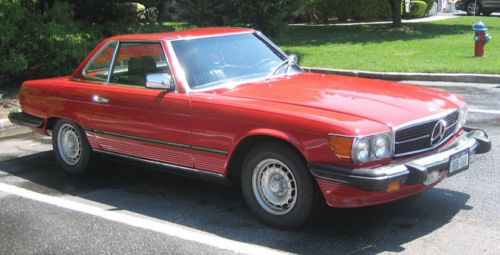 1984 mercedes benz 380sl, strong engine, low mileage 83,200