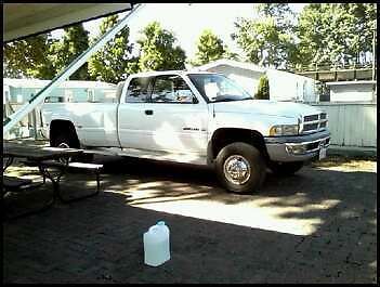 Extended cab, 4wd, long bed, canopy incl, only 104450mi, white, canopy included