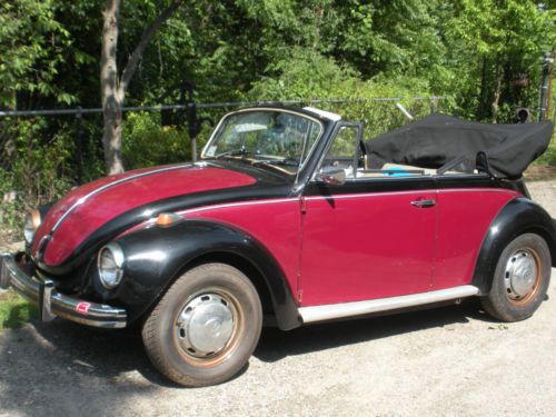 1971 vw beetle bug convertible- true classic-