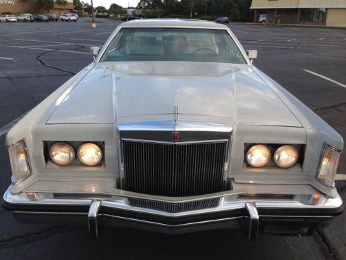 1977 lincoln continental mark v cartier edition