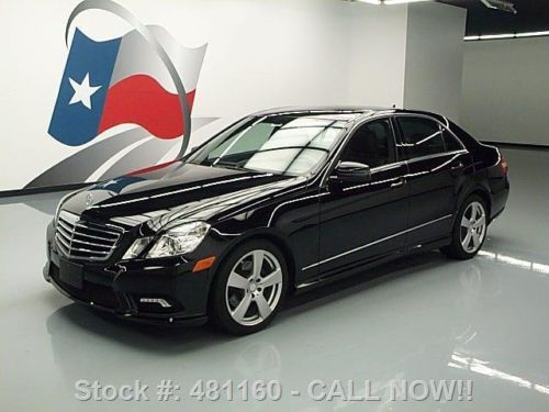 2011 mercedes-benz e350 sport 4matic awd p1 sunroof nav texas direct auto