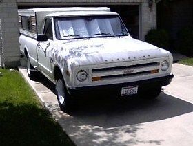 1968 chevy c20 truck - original spec with wooden bed - original owner
