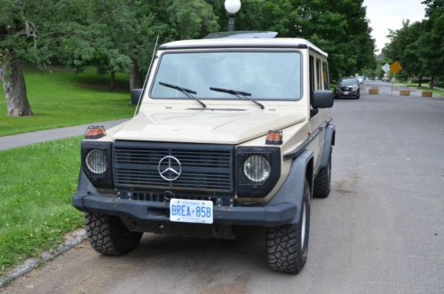 Buy used Mercedes G-Wagon GE 280. Tan Exterior, Black ... Buy used Mercedes G-Wagon GE 280. Tan Exterior, Black ...