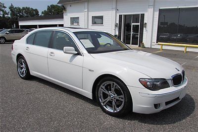 2006 bmw 750li bmw chrome wheels clean car fax best deal must see gorgeous!