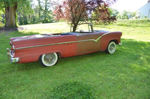 1955 ford convertible 272 automatic runs and drives