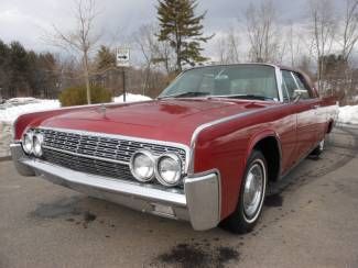 1962 red red/black interior is great runs drives nicely!