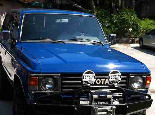 1985 TOYOTA LAND CRUISER....  FJ 60  EXCELLENT CONDITION AND NO RUST, image 14