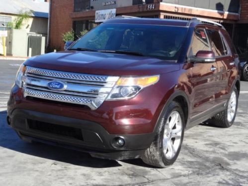 2011 ford explorer limited damaged repairable salvage runs! cooling good! l@@k!