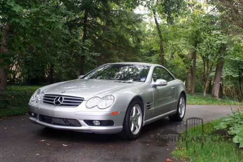 2003 mercedes-benz sl600 - low miles! kept in climate-controlled storage!